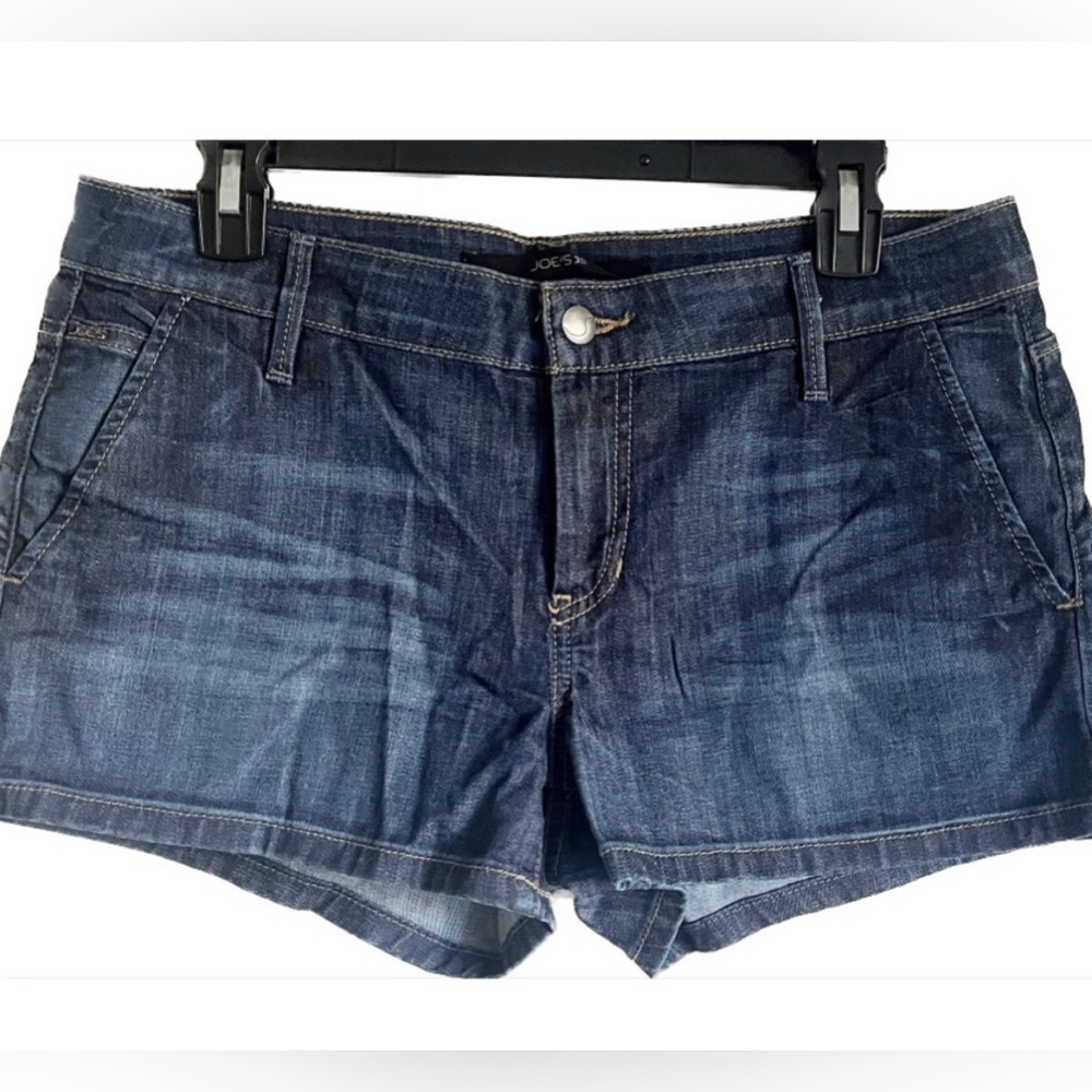 Joe’s Jeans Jackie Dark Wash Stretch 5 Pocket Jean Shorts Size 29 - Picture 6 of 13